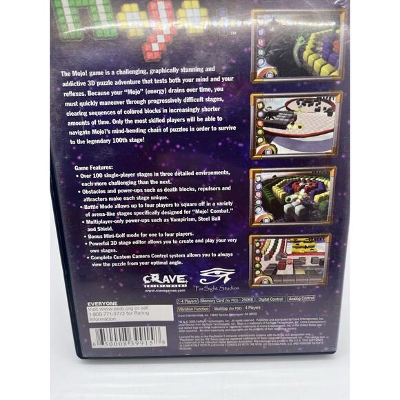 Mojo (PS2 Playstation 2) PS2 Game Tested with Booklet - Picture 7 of 7
